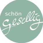 schön gesellig